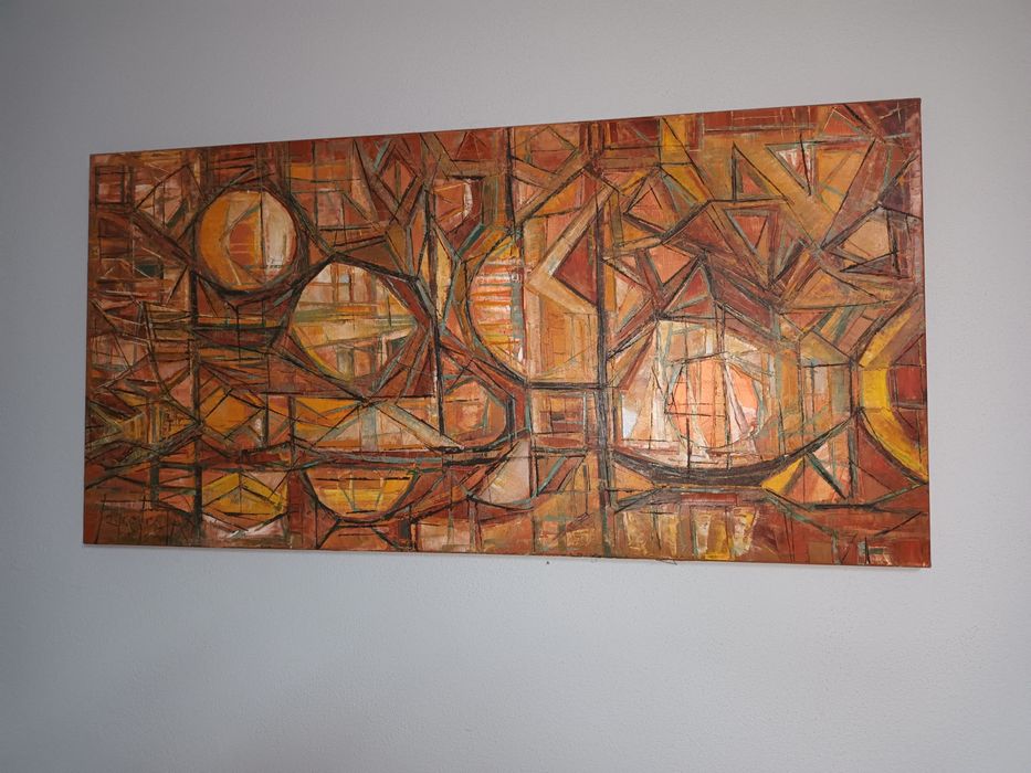 Telas pintura a mão