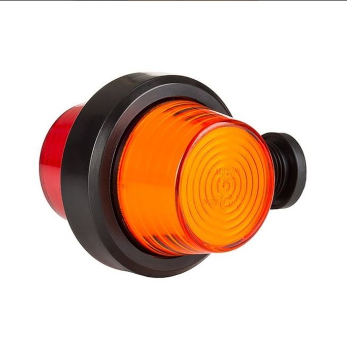Pilotos LED Old School NEON Vermelho/Laranja 12/24V