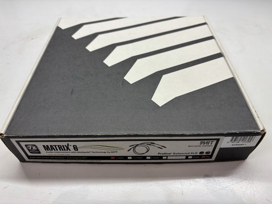 MiT Matrix 6 XLR 1m interkonekty