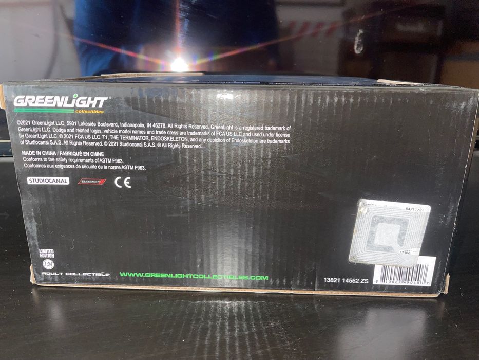 limited edition Terminator Carro de polícia Dodge Monaco
