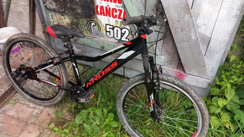 Rower kross koła 24 w dobrym stanie.