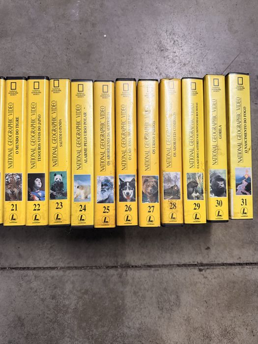Colecao vhs National Geographic