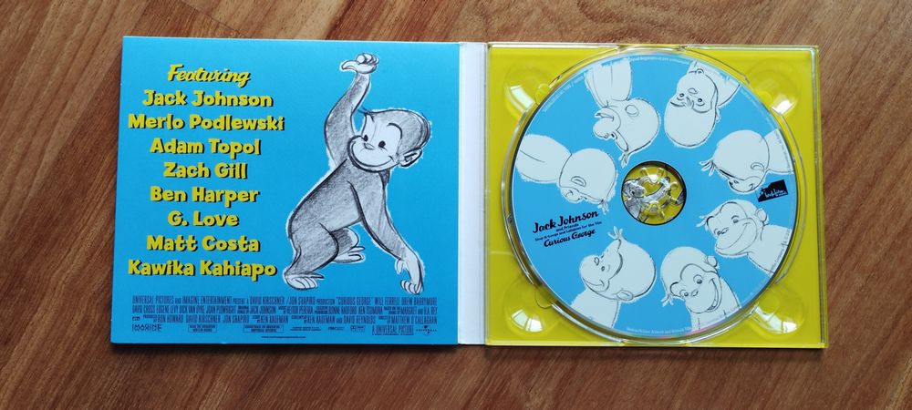 CD Álbum original - JACK JOHNSON - Curious George
