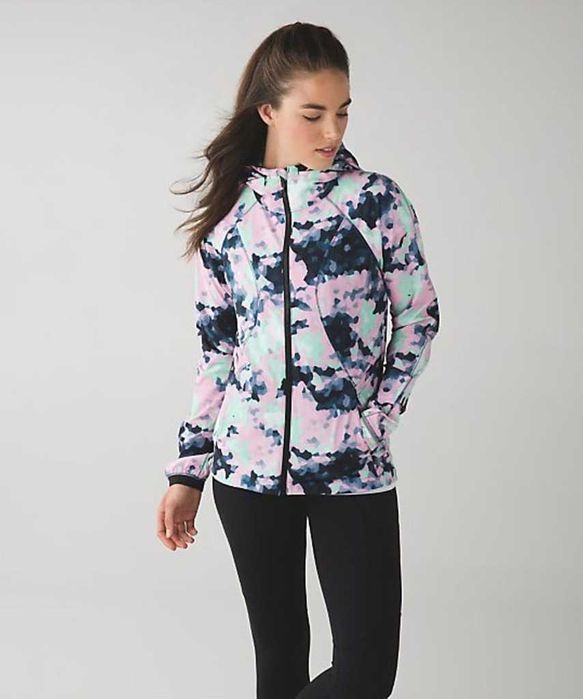 Lululemon Go The Distance Jacket Clouded Dreams Multi Kurtka Damska
