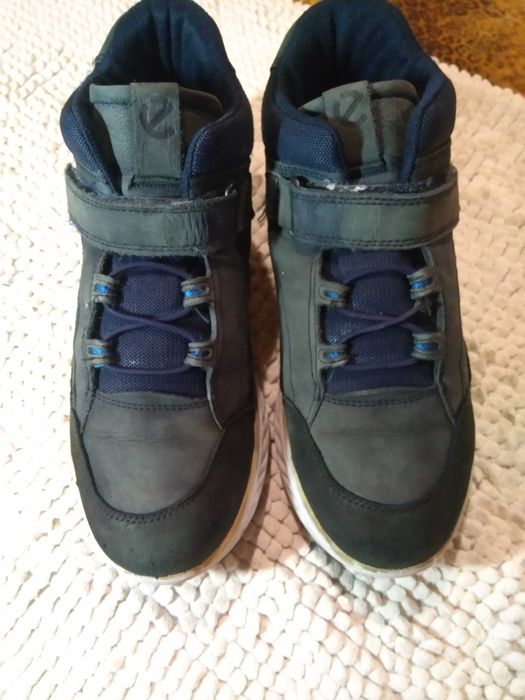 Мужские,демисезоннные,кожаные ботинки,Ecco