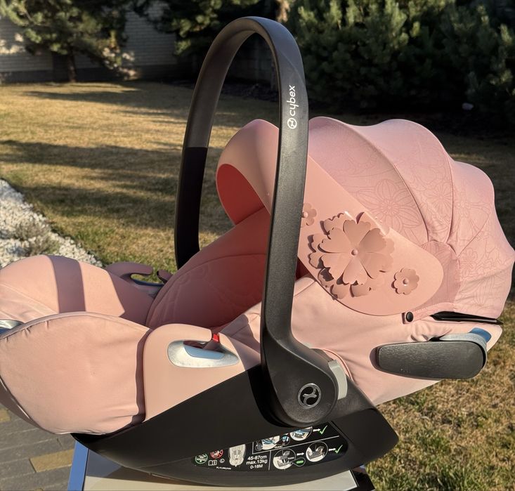Автокрісло Cybex Cloud Simply Pink Flowers