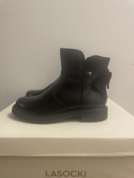 Botki, sztyblety skorzane 31