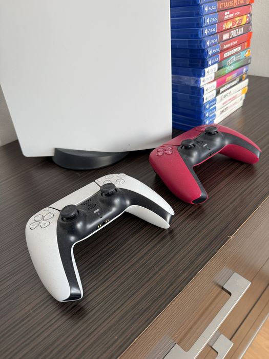 PlayStation 5 PS5 :2 pady i 17 gier