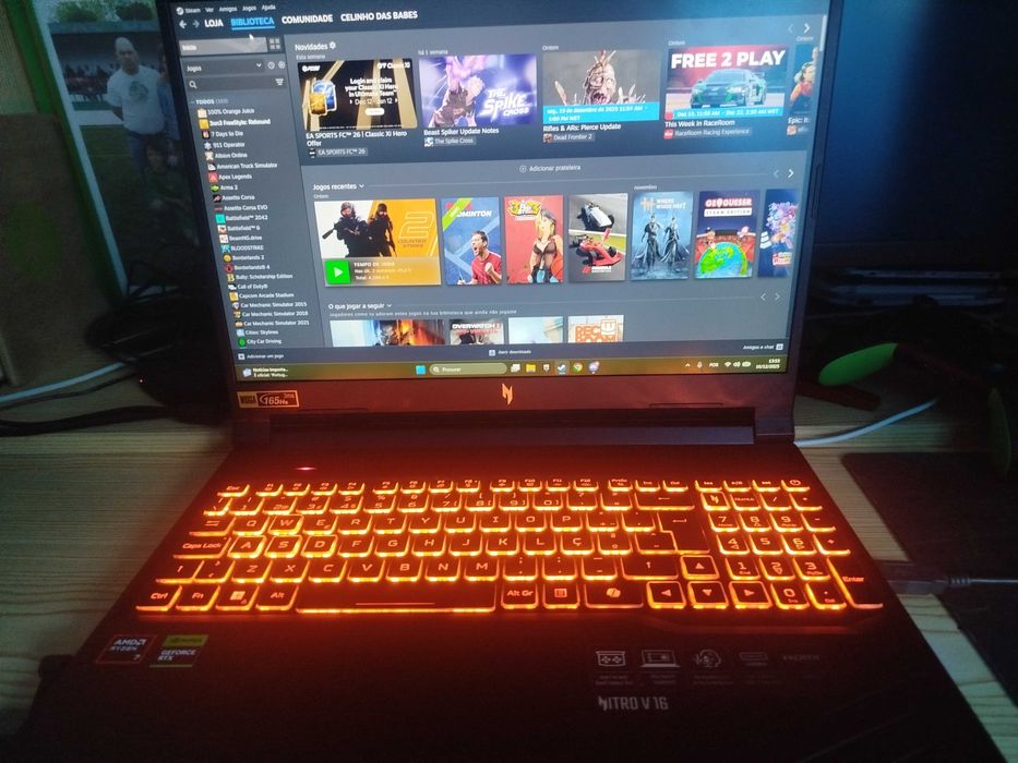 Vendo portátil gaming Acer Nitro V16 ANV16-41