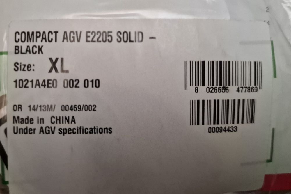 Capacete AGV modular