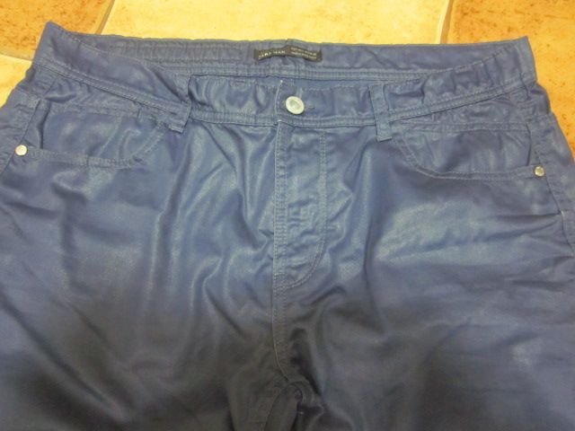 Zara Man spodnie męskie wiosna  rozmiar 36 rurki kolor granatowy