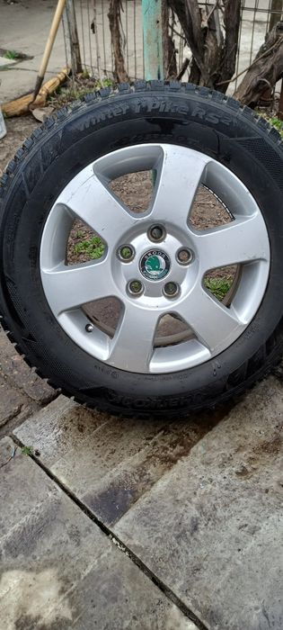 Оригінальні диски Skoda r15 5*112 Octavia A5 Volkswagen Caddy Touran
