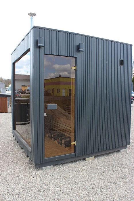SAUNA ogrodowa Kwadratowa