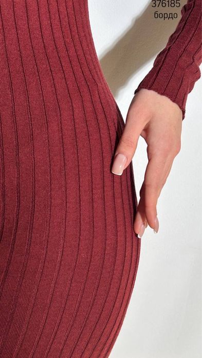 Котонове плаття  в  рубчик