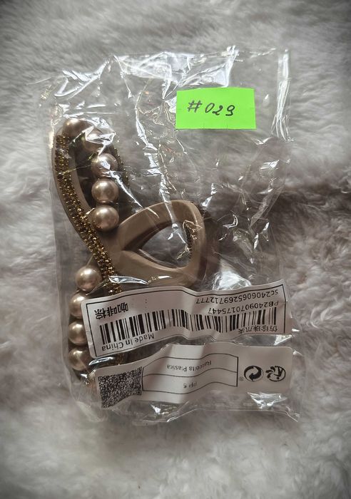 Elegancka klamra do włosów, ozdobna