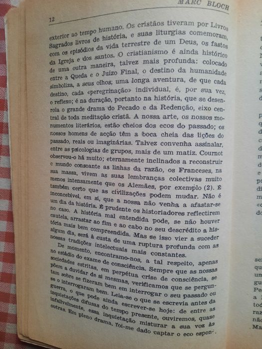 Introdução à História  Marc  Bloch