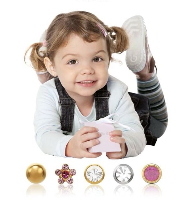 Прокол ушей без шума