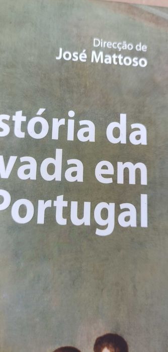 3 livros pouco manuseados história privada em Portugal José Matoso