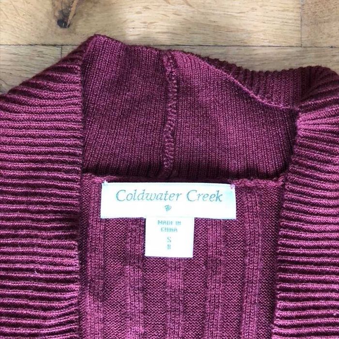 Coldwater Creek Damski Sweter Narzutka Rozm. S