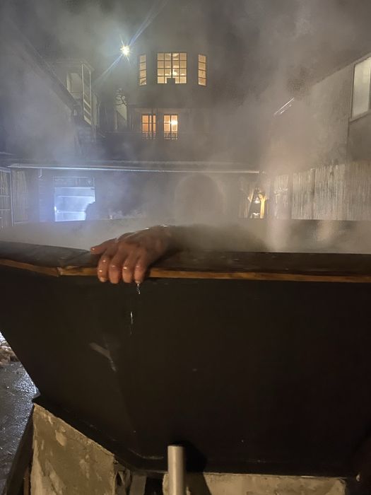 Чан на дровах отдых  и рыбалка дом на воде