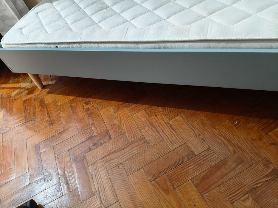 Cama de criança azul - 193*94,5
