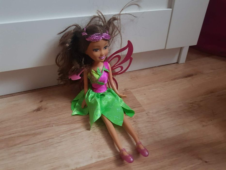 Lalka Wróżka ze skrzydełkami (Barbie Chelsea / Evi) – stan bdb