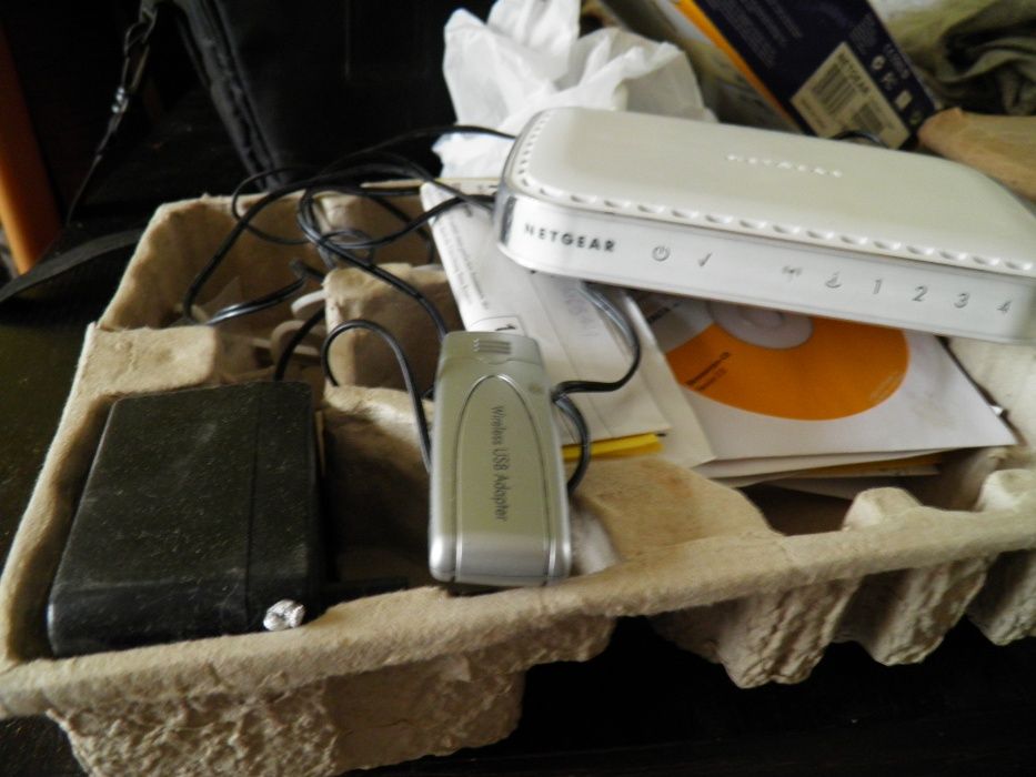 Router Netgar nowy komlet