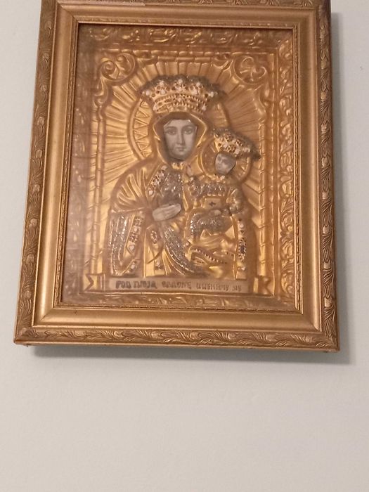Obrazy, bardzo stare.