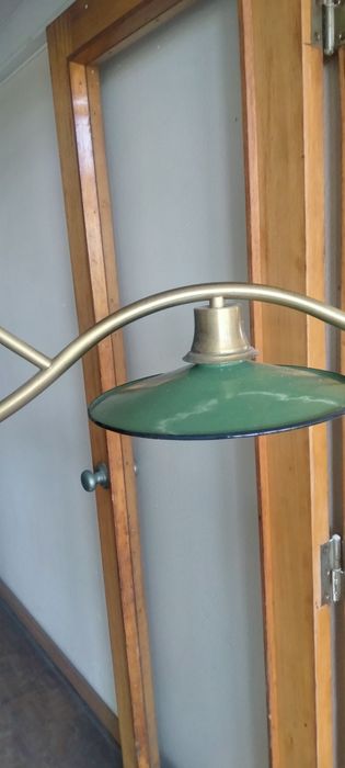Candeeiro de sala pratos esmalte