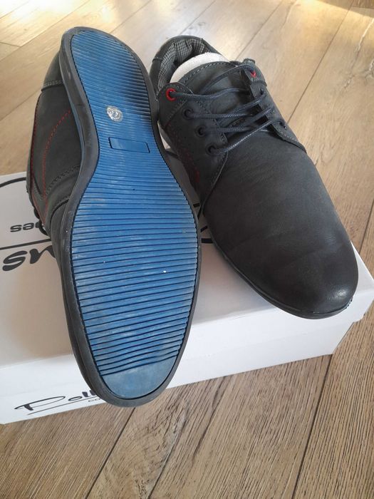 Męskie , skórzane buty.
