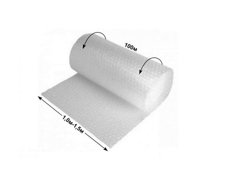 Воздушно пузырчатая, воздушно-пузырьковая пленка, ВПП. - 8 грн м2