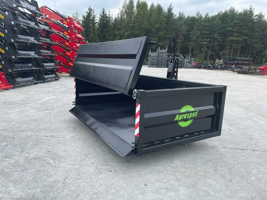 Skrzynia ładunkowa do ciągnika paka transportowa paczka WZMOCNIONA