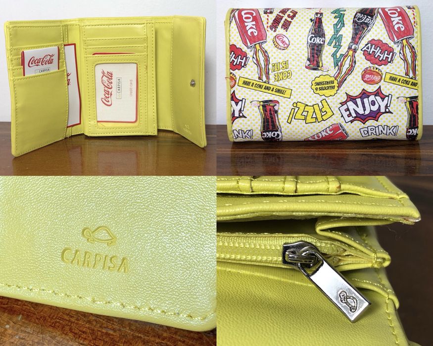 NOWY włoski portfel Carpisa Coca Cola galanteria portmonetka Italy