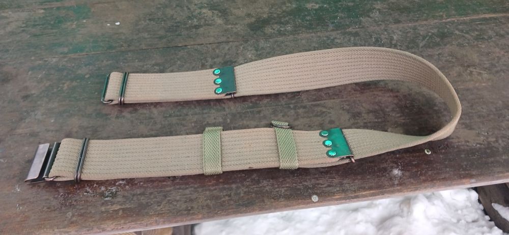 Ремень брезентовый тактический.