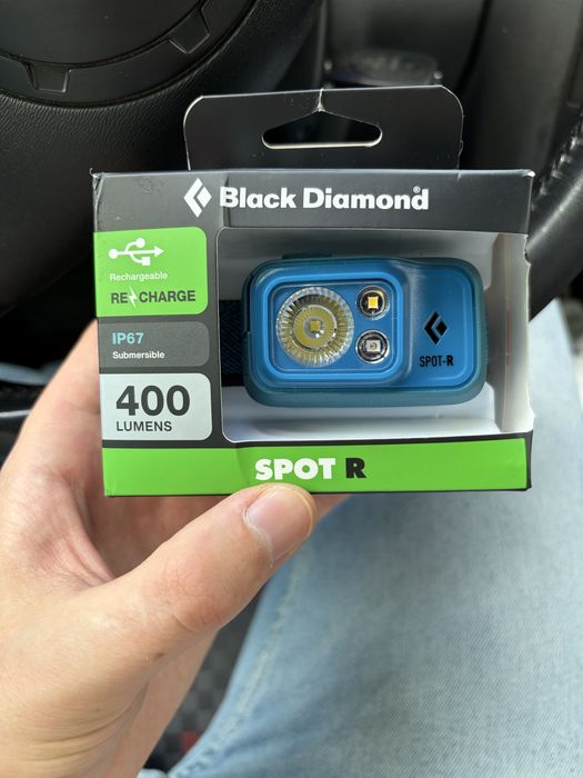 налобний ліхтар black diamond spot r 400 blue