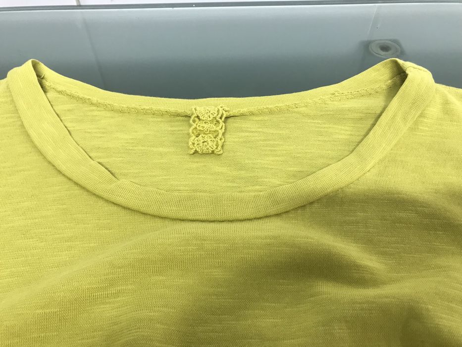 Blusa algodao com renda