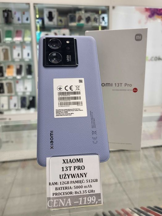 Xiaomi 13T PRO 12/512GB Telakces Felicity *Raty 0%