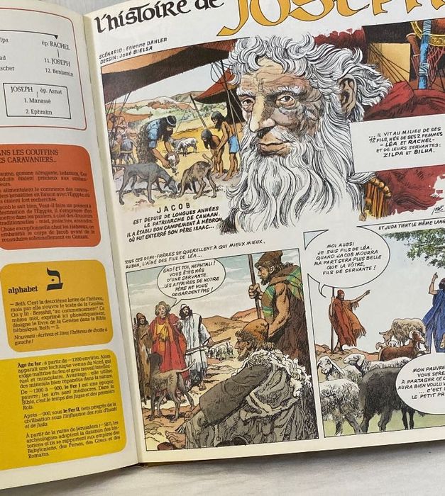 Bíblia vintage em banda desenhada