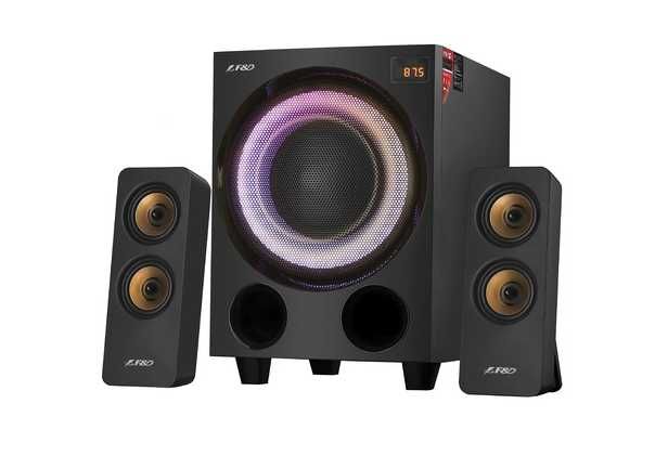 Fenda F770x głośniki 2.1 76W, Bluetooth, Optyk, Wbudowany odbiornik FM