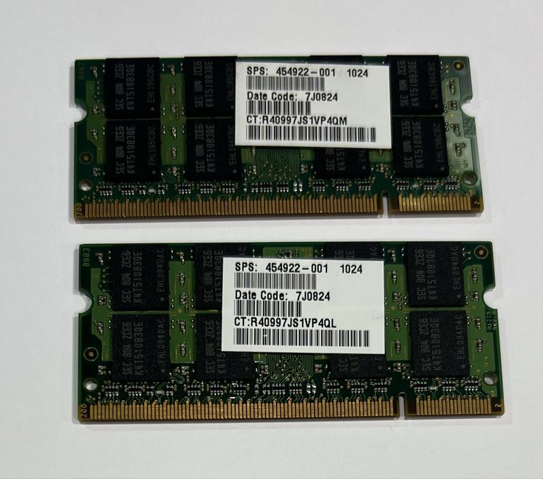 Memória RAM DDR2 1GB