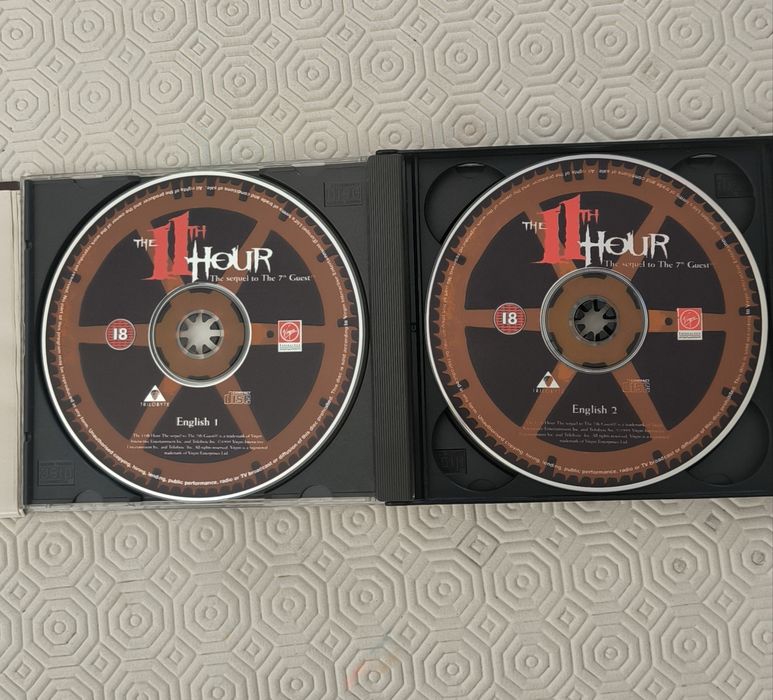 Jogo PC - The 11th Hour (Sequela The 7th Guest) - 4 CDs Completo
