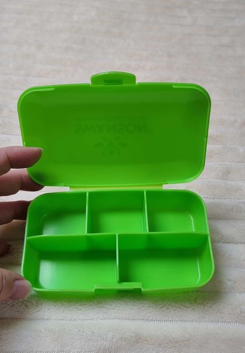 Swanson opakowanie na leki suplementy diety zielone