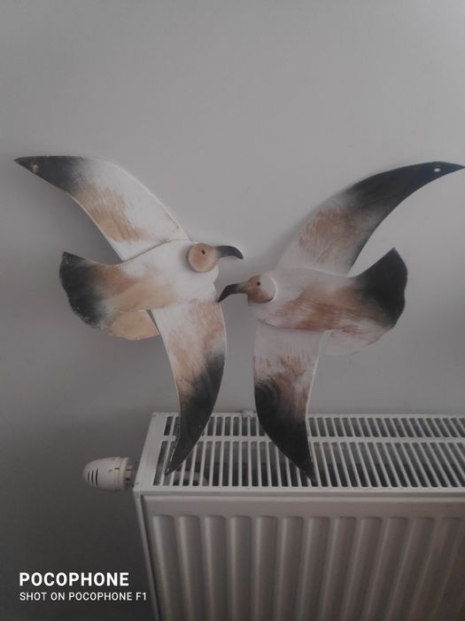 Drewniane Mewy na ścianę