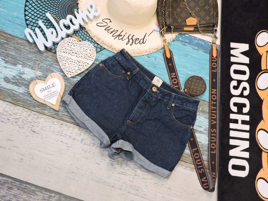 River Island Szorty denimowew jeans 38