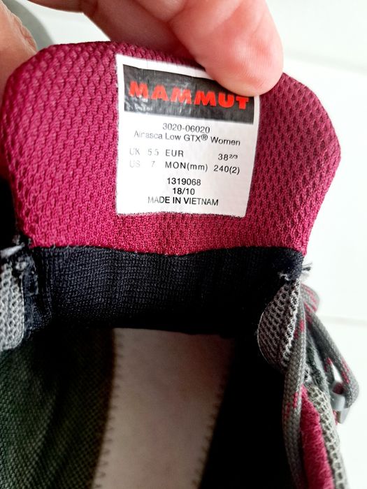 Buty Mammut AlnascaLow GTX  38 2/3