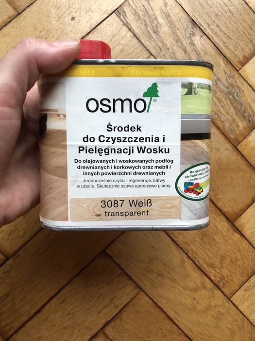 Srodek do czyszczenia i pielegnacji wosku osmo