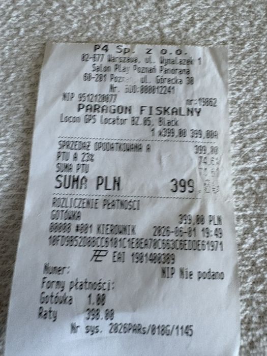NOWY Lokalizator GPS dla psa Locon Dog Path | ZAFOLIOWANY + PARAGON