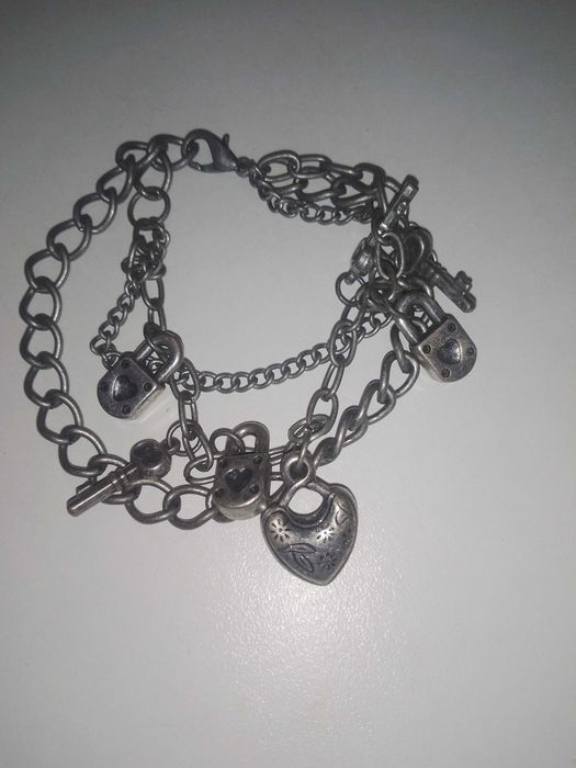Pulseira prateada