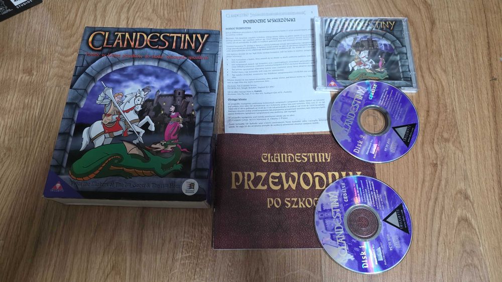 PC Clandestiny polskie wydanie premierowe big box