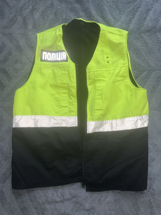 Жилет поліція, світловідбивний